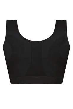 Amoena Kompressions-BH Sina -Bademode Verkaufsgeschäft Amoena Kompressions BH Sina 45008 schwarz 04 min 1280x1280