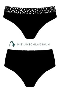 Amoena Bikini-Hose Manila -Bademode Verkaufsgeschäft Amoena Bikinihose Manila 71660 schwarz weiss 06 1280x1280