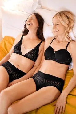 Amoena Slip Pia -Bademode Verkaufsgeschäft Amoena Panty Pia 44841 schwarz sand 03 1280x1280