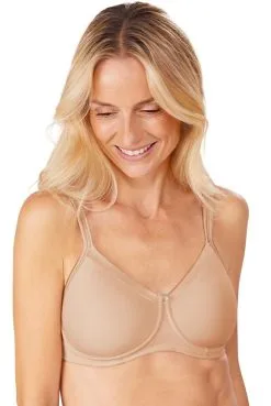 Amoena Prothesen-BH Lara Satin -Bademode Verkaufsgeschäft Amoena Prothesen BH Lara Satin 44214 sand 01 1280x1280 1