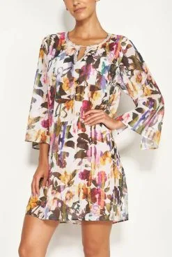 Charmline Tunika Black Flora