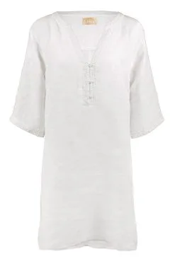 Lidea Leinen Tunika 7 Lidea Leinen Tunika -Bademode Verkaufsgeschäft Lidea Leinen Tunika L3682 Cream 1280x1280