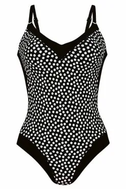 Rosa Faia Badeanzug Mabela -Bademode Verkaufsgeschäft Rosa Faia Badeanzug Mabela 7790 430 schwarz weiss 03 1280x1280