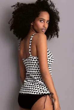 Rosa Faia Tankini-Oberteil Malaika -Bademode Verkaufsgeschäft Rosa Faia Tankini OT Malaika 8855 1 430 schwarz weiss 03 1280x1280