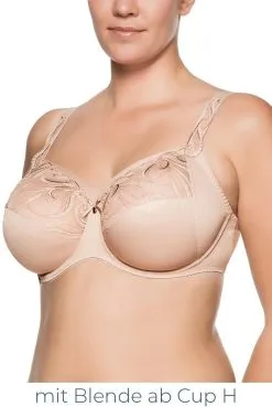 Ulla Bügel-BH Carmen -Bademode Verkaufsgeschäft Ulla Buegel BH Carmen 2526 mit Blende cappuccino 02 1280x1280