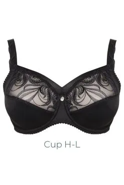 Ulla Bügel-BH Carmen -Bademode Verkaufsgeschäft Ulla Buegel BH Carmen 2526 mit Blende schwarz 04 1280x1280