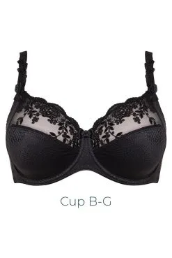 Ulla Bügel-BH Ella -Bademode Verkaufsgeschäft Ulla Buegel BH Ella 3623 schwarz 03 1280x1280