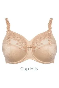 Ulla Bügel-BH Ella -Bademode Verkaufsgeschäft Ulla Buegel BH Ella mit Blende 3625 biscuit 03 1280x1280