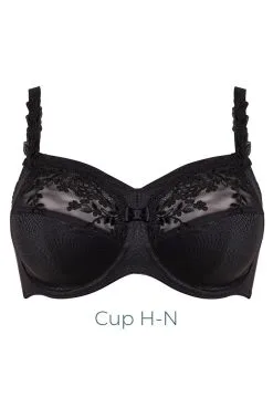 Ulla Bügel-BH Ella -Bademode Verkaufsgeschäft Ulla Buegel BH Ella mit Blende 3625 schwarz 03 1280x1280