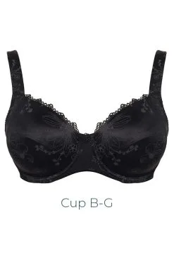 Ulla Bügel-BH Viola -Bademode Verkaufsgeschäft Ulla Buegel BH Viola 3223 schwarz 03 1280x1280