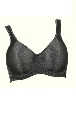 Anita Active Sport-Bügel-BH Momentum -Bademode Verkaufsgeschäft an 5519 schwarz front 1280x1280